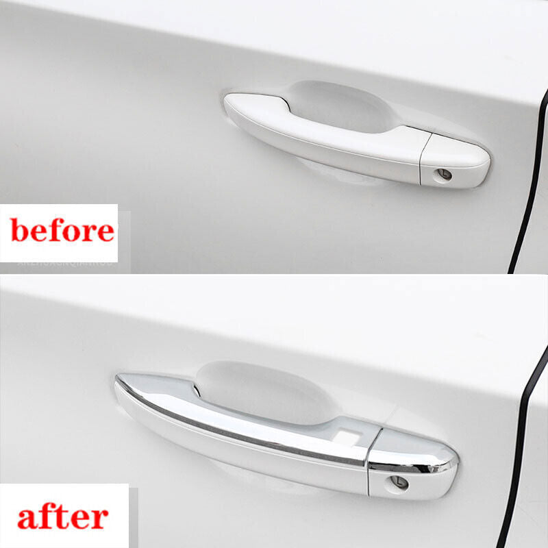 8X Side for Smart Door Handle Cover Trim Steel Chrome Fit for Honda Accord 2018-2022