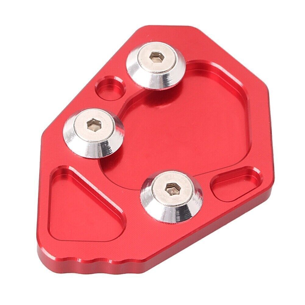 for BMW K1200 S R K1300 S R Enlarge Kickstand Bike Stand Support Plate Pad Q