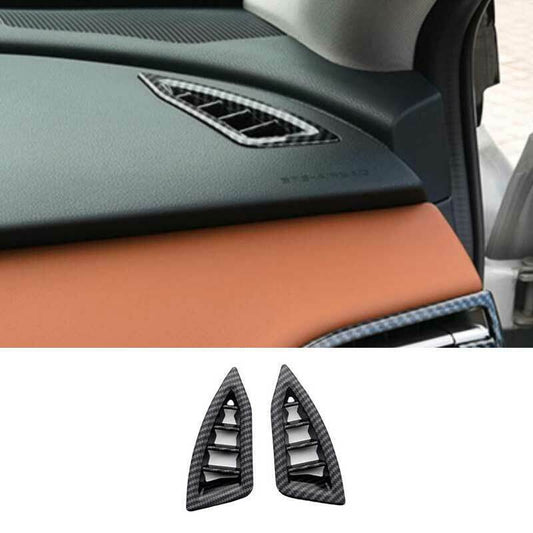 PC Black Pillar Posts for KIA Seltos 2020-2023 1Set Door Trim Window Cover Kit v