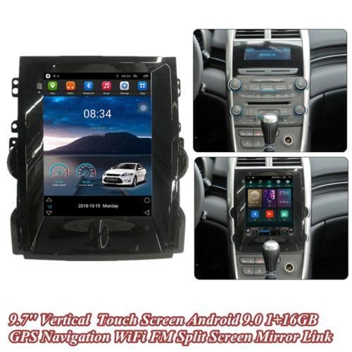 Android 9.0, 1+16GB, 9.7-inch screen, for Malibu 13-15, stereo radio, GPS navigation. n