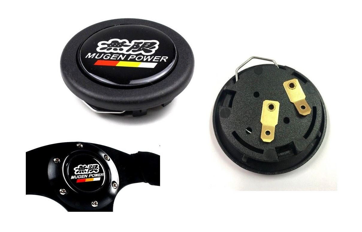 Car steering wheel center horn button for Mugen, black for Honda for Acura