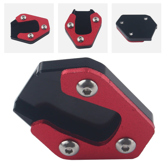 Red Kickstand Side Stand Extender Pad for HONDA GROM 13-23 Monkey 125 19-24 Q