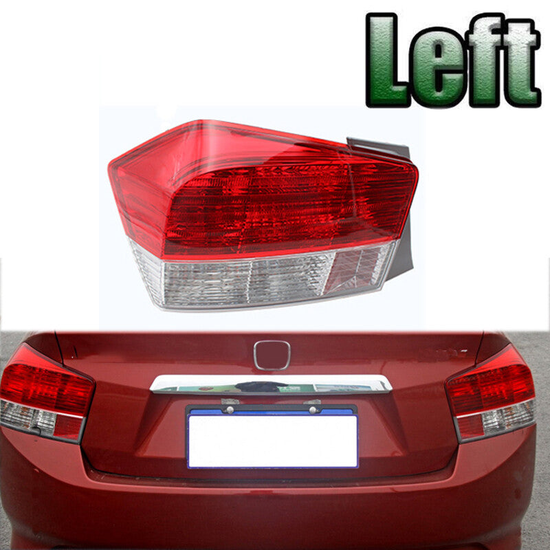 Left for Honda City 2008 2009 2010 2011 Tail Brake Light Assembly Rear Lamp v