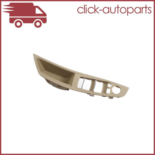 Front Left Side Window Switch Panel Cover for BMW F10 F11 520i 528i 535i - Beige Q