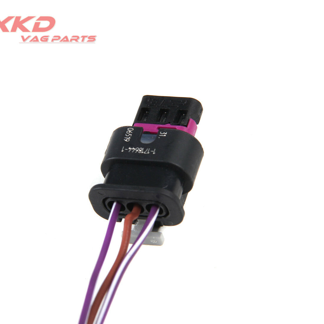 3-pin connector plug harness kit for Volkswagen Beetle, for Golf , for Jetta , for Tiguan , for Audi A3, for A4 , for A5