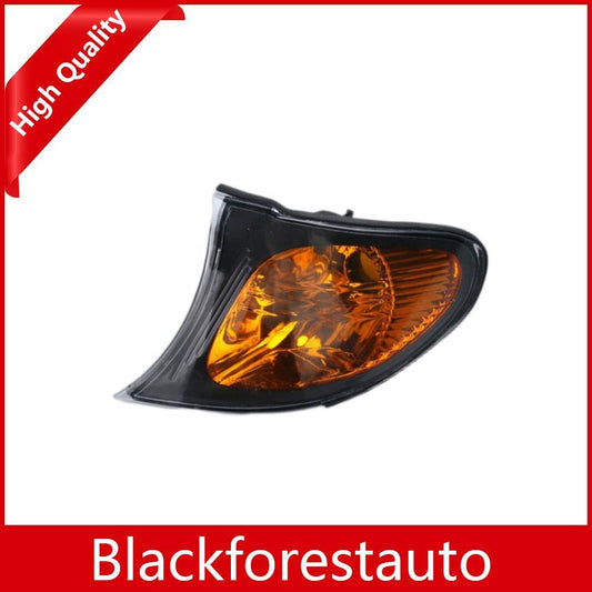 1x for BMW 02-05 E46 3-SERIES 4-Door Sedan LH Turn Signal Lights Amber Lens Q
