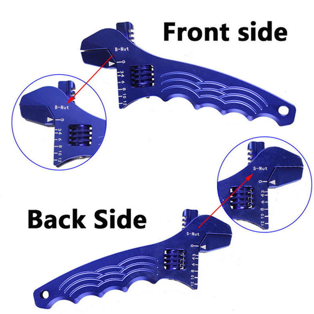 AN Adjustable Aluminium Alloy Wrench Fittings Tools Spanner AN -3 to -12 Q