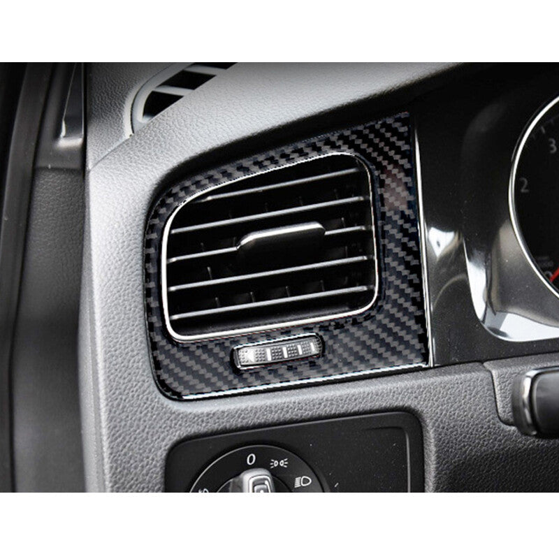 Suitable for Corolla 2020-2023 black titanium console cup holder frame decoration- v