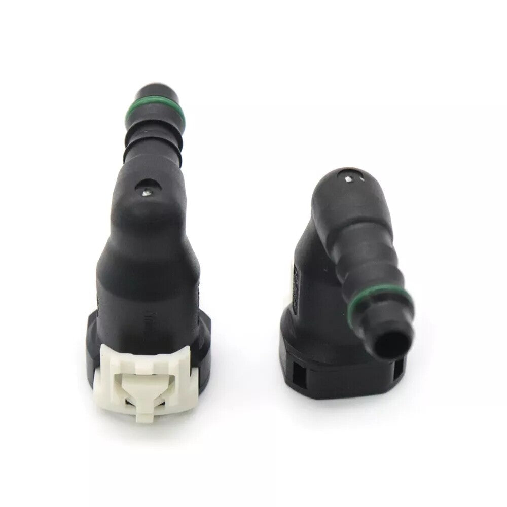 2PCS 7.89mm 7.89 ID6 90¡ã New Fuel Line Hose Pipe Quick Release Female Connector Q