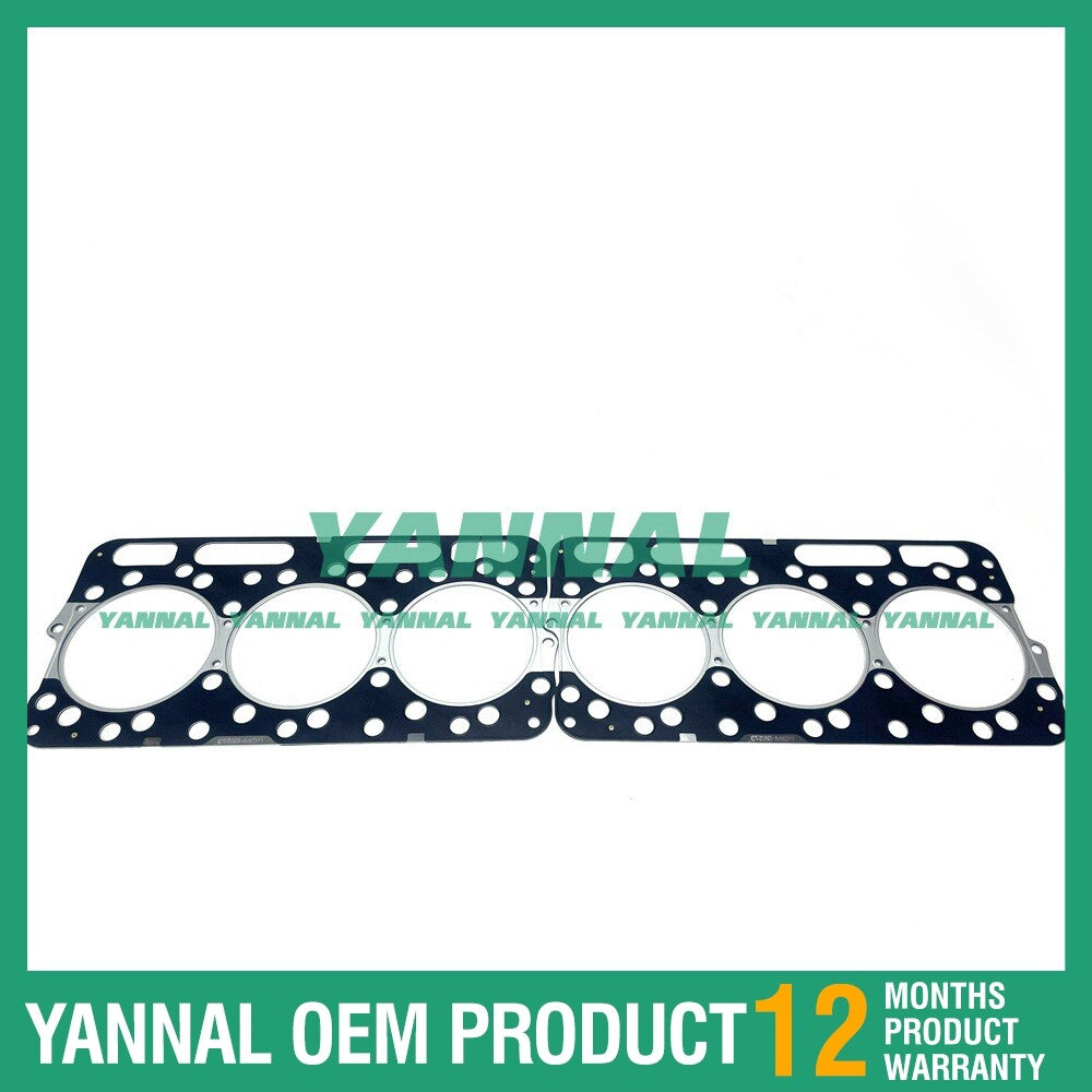 PF6T head gasket is suitable for engine spare parts.