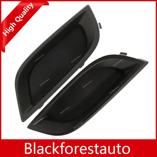 For 2010 - 2011 for Mazda 3 Unpainted Front LHRH Bumper Fog Light Lamp Bezel Cover
