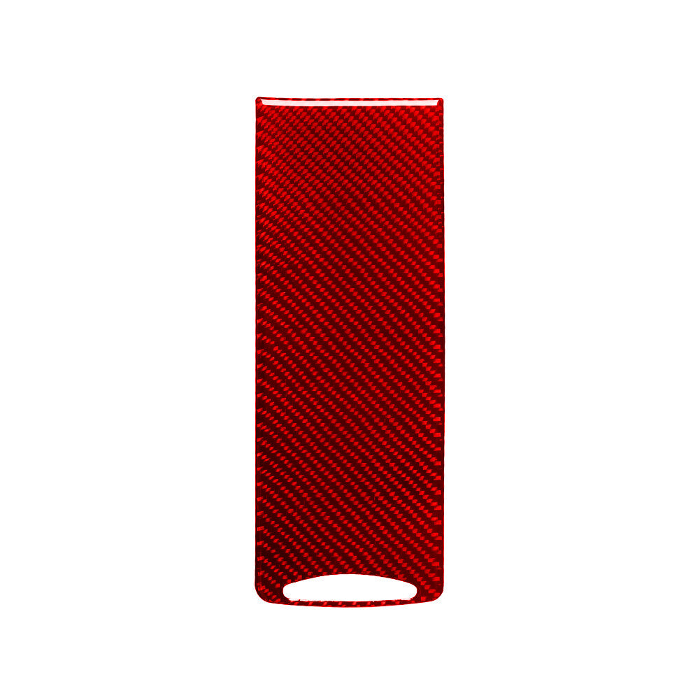 For 6Series E63 E64 04-07 Carbon Fiber Automatic Gear Shift Panel Cover Trim v