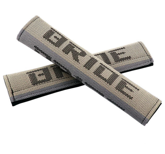 Car seatbelt cover, shoulder strap pad, beige, suitable for bridal use, for Toyota 2-piece set.