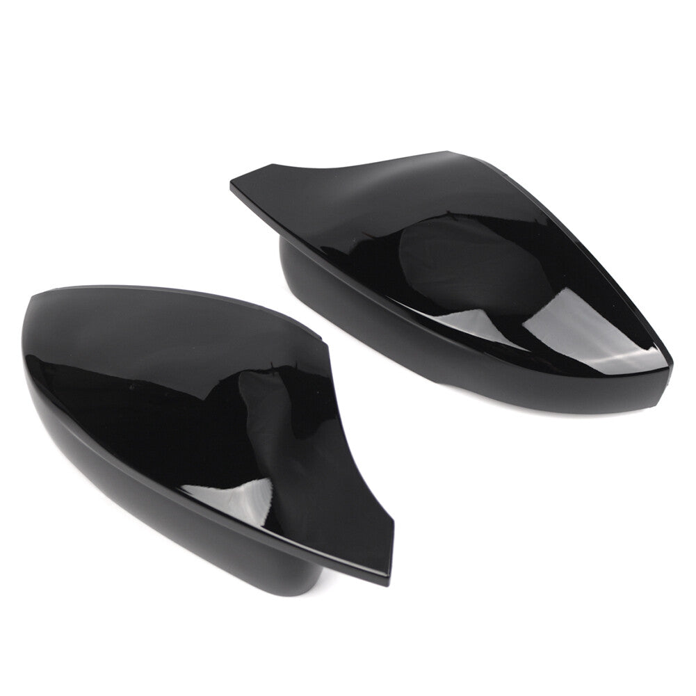 Glossy Black Door Wing Mirror Cover Caps Rearview Mirror Housing for VW Polo UP Q