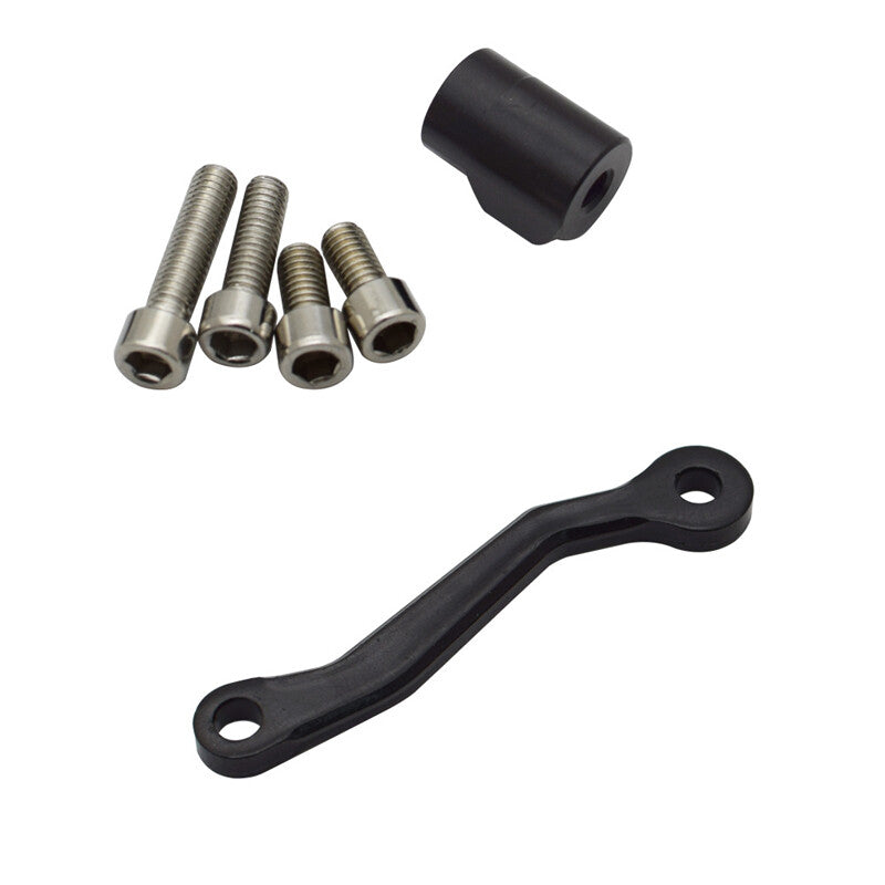 Motorcycle brake clutch master cylinder fluid reservoir oil cup bracket decoration - n