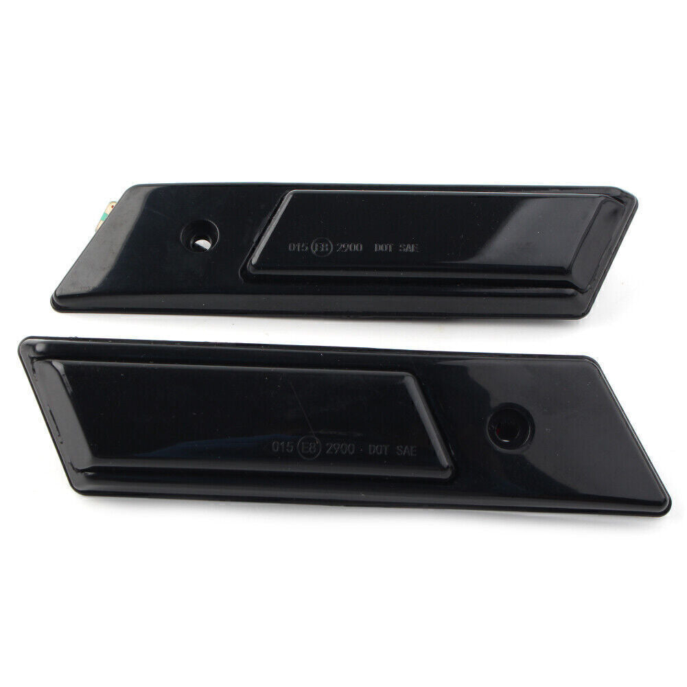LED Dynamic Side Marker Turn Signal Light for BMW 3 5 7 Series E36 E34 E32 Black