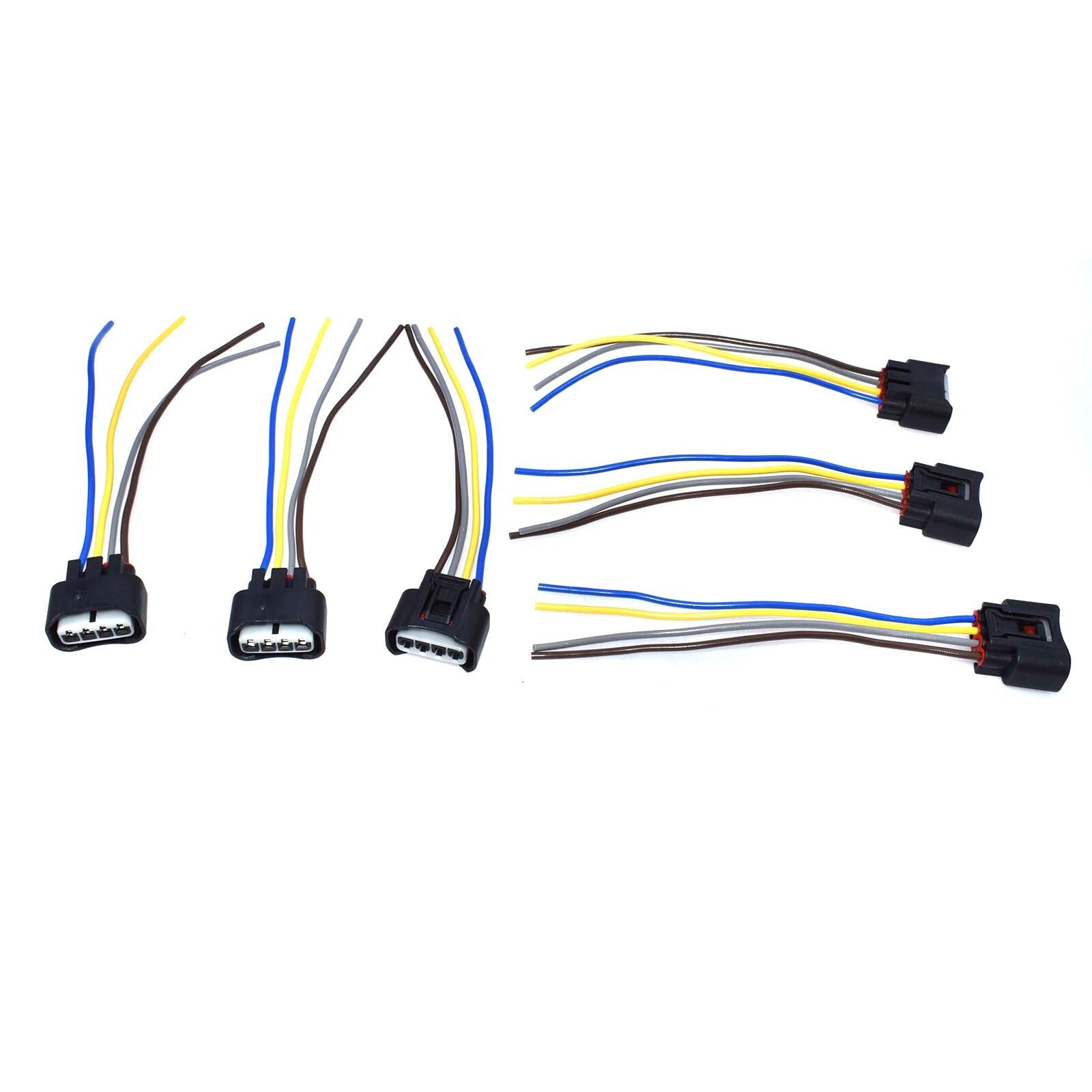 for Toyota for Lexus 2AZFE 1ZZFE Ignition Coil Wire Harness Connector Pigtail 6PCS