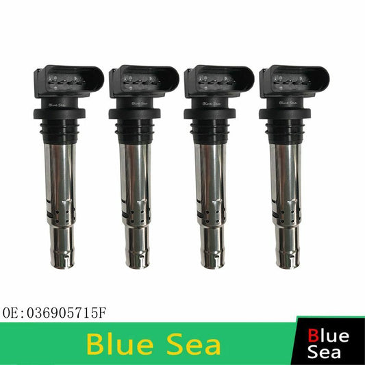 4 PCS Ignition Coil for VW for Tiguan Beetle for Passat for Jetta for Golf Eos Touran 036905715G