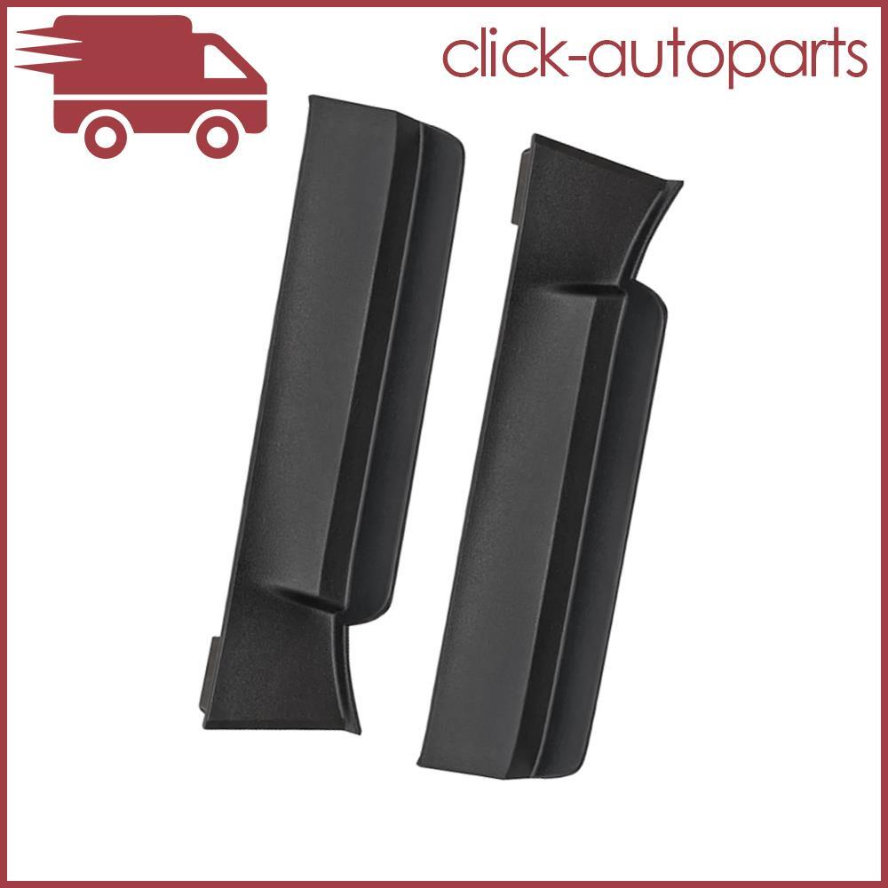 1 Set Left+Right Fender Flare Arch Bracket Trim Black For Model X 2015-2021