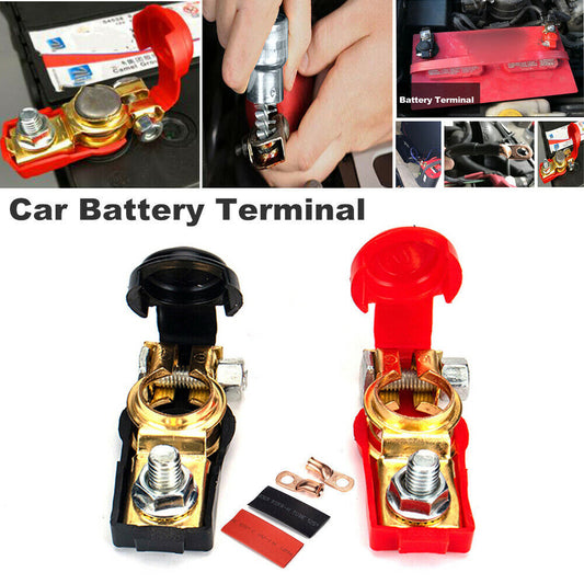 2-Pack 12V Car & Truck Quick Connector Cable Clip Battery Terminal Components n