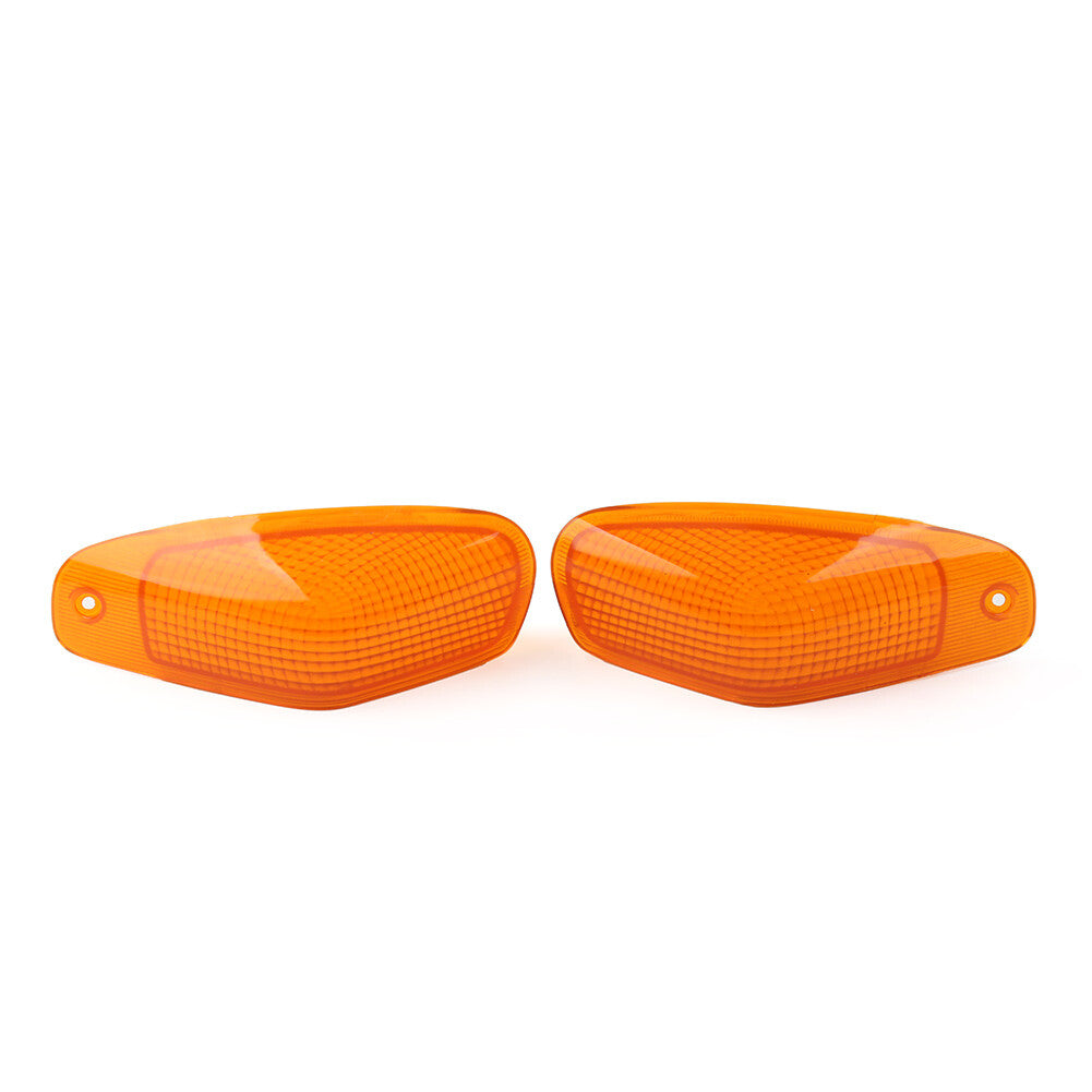 Front Turn Signals Indicator Lens Amber for KAWASAKI ZZR400 93-03 ZZR 600 93-08