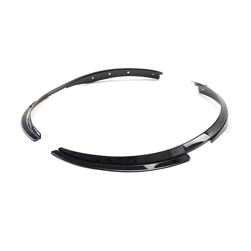 Suitable for 20-inch for Corvette C8 front side wheel molded fender extension ABS carbon