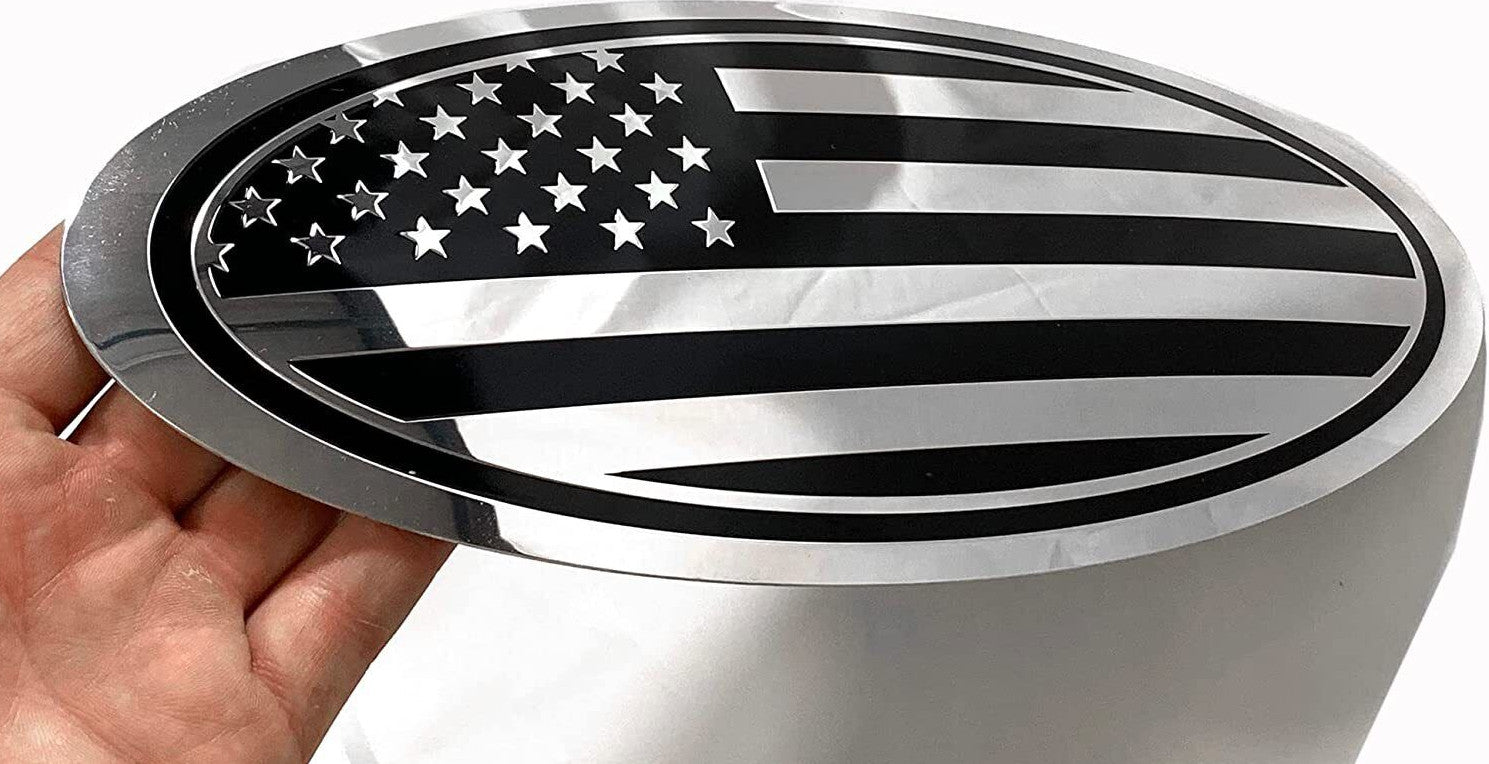 Car hood badge decals  for ford  Superduty F-250 F-350 chrome
