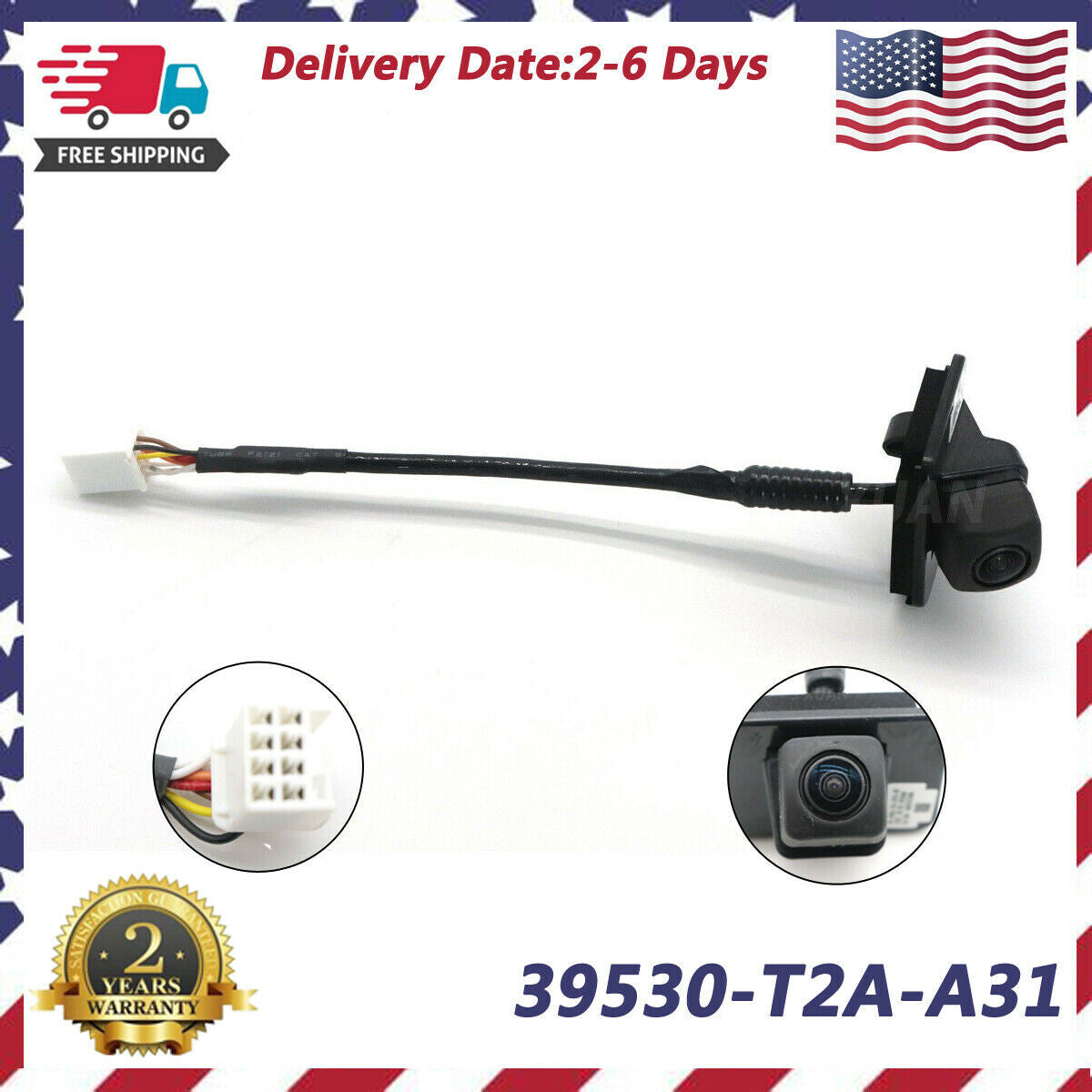 For 2016 2017 for Honda Accord 2.4 3.5 Rear View Backup Parking Camera 39530-T2A-A31 Q
