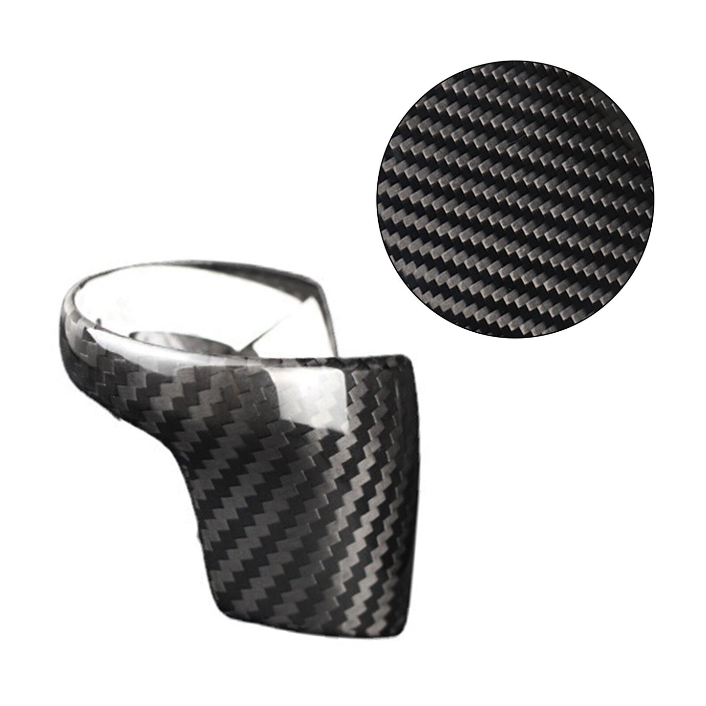 for Mazda 3 6 CX-3 CX-4 CX-8 CX-5 Real Carbon Fiber Gear Shift Knob Cover Trim