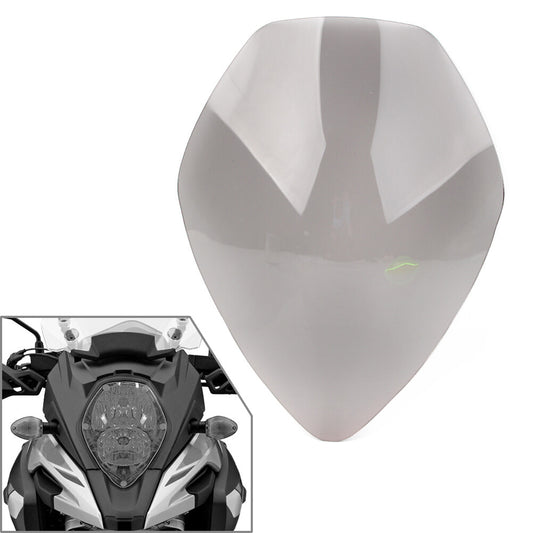 Smoke Headlight Guard Shield Screen Lens for Suzuki V-Strom DL650/1000 2017-2019 Q