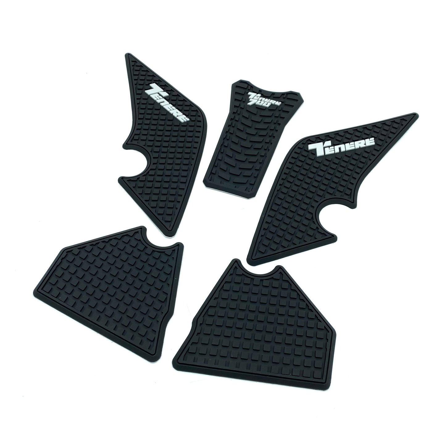 5-Piece Anti-Slip Side Water Tank Pad Sticker Decal Gas Knee Suitable for 19-20 for YAMAHA Tenere XTZ