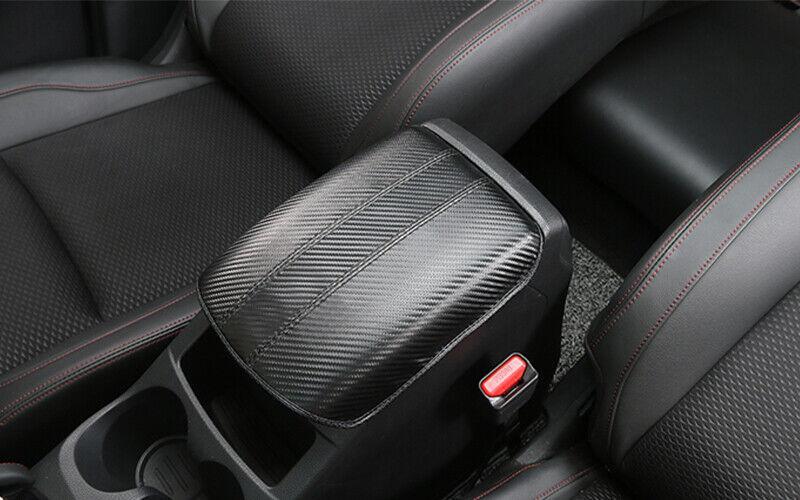 for Nissan Rogue Sport 2017-2021 Carbon Fiber Central Console Armrest Box Cover