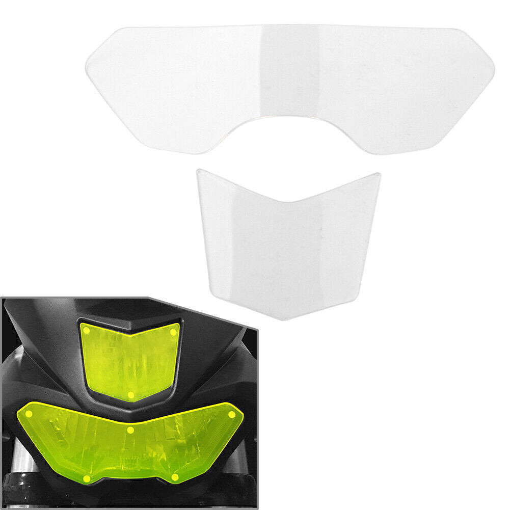 Clear Headlight Guard Shield Screen Lens Cover for YAMAHA MT-15 M-SLAZ 16-18