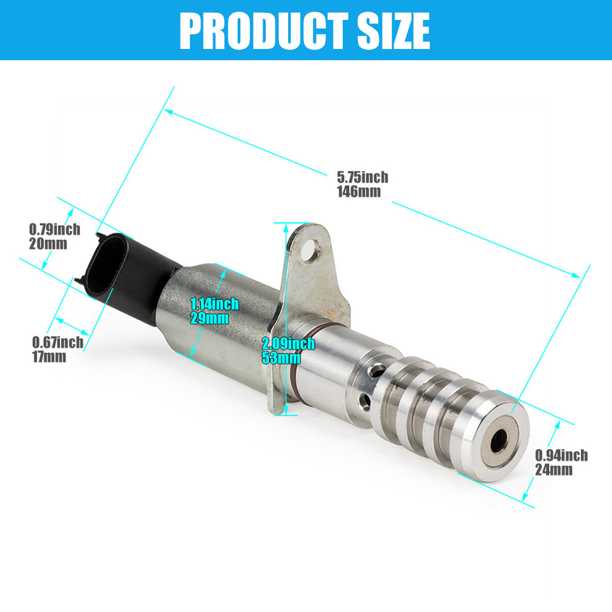 New variable valve timing (VVT) solenoid valve suitable for GMC , , and for Buick 12615873- v