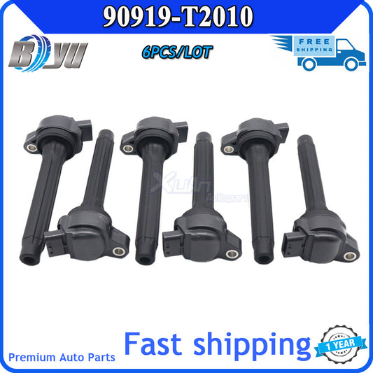 The new ignition coil is compatible with the for Toyota for Sienna for Camry Highlander 2017-2018 3.5L 90919-T2010 Q