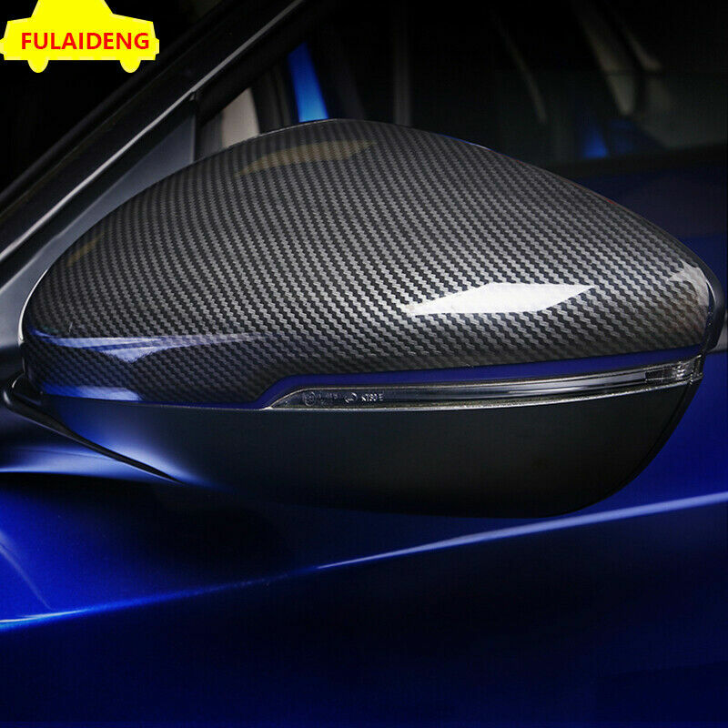 for Honda Accord 2018-2021 ABS Carbon Fiber Side Rearview Wing Mirror Cover Trim