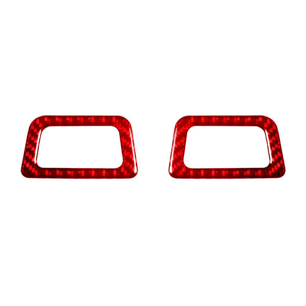 Red Carbon Fiber Defogger Air Vent Trim for LEXUS RX330 RX350 2004-2009