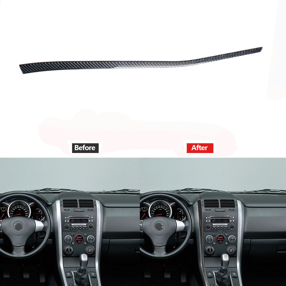 Red Carbon Fiber Rear Door Control Cover For Colorado 2004-2012/ for Canyon 2005-2012 v