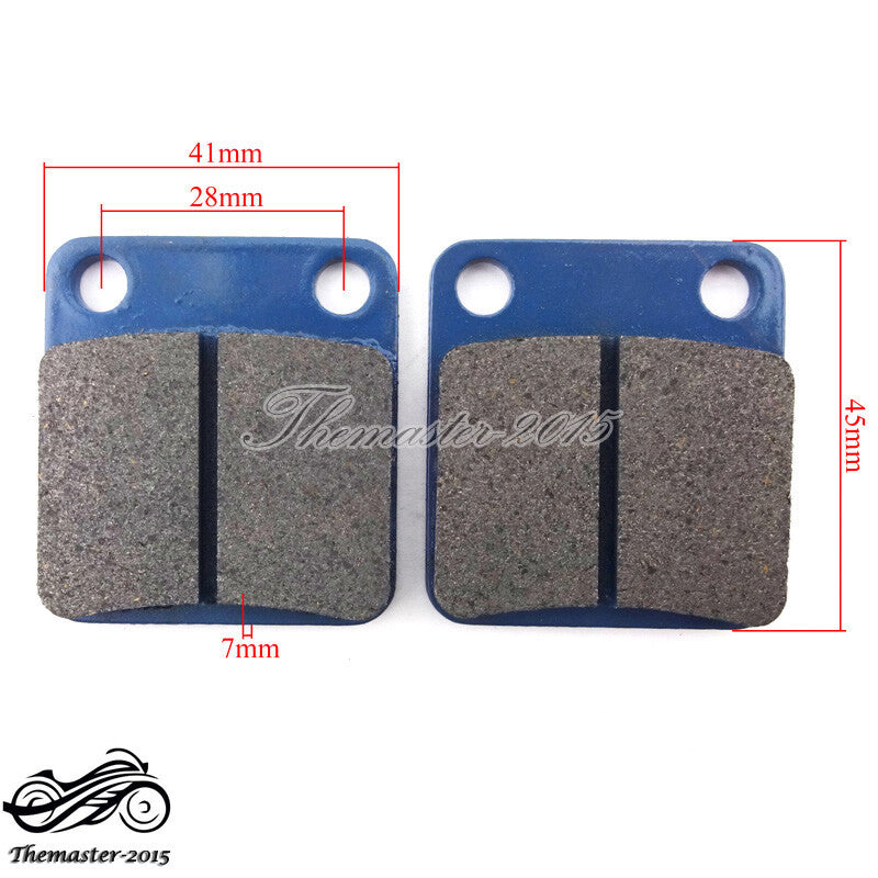 Front  Rear Brake Pads For Thumpstar SSR 50-125cc 140 150 160 cc Pit Dirt Bike Q