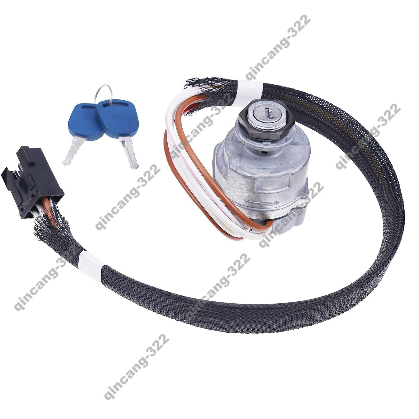 Ignition Switch with Key 87561528 for CASE MAXXUM 100 115 125 135 150 Tractor Q