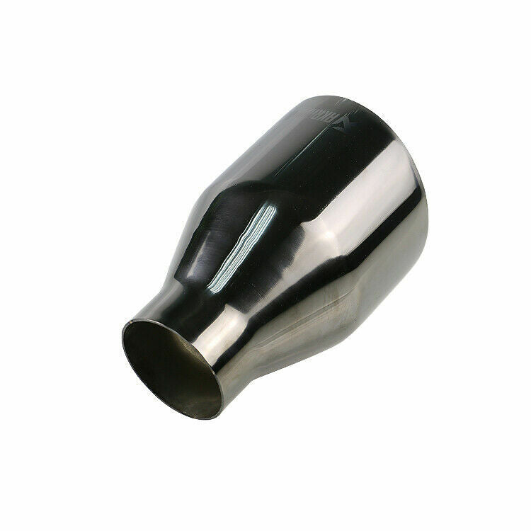 2.36'' Universal 60mm inlet 4'' outlet Exhaust End Tips Black Tip Weld on