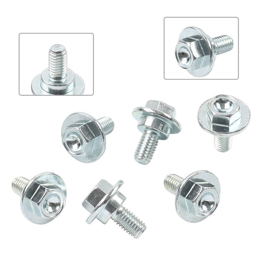 6Pcs Radiator Shroud Bolts M5x9 for Honda CRF 250R 250X 450R 450X 90101-KRN-730 Q