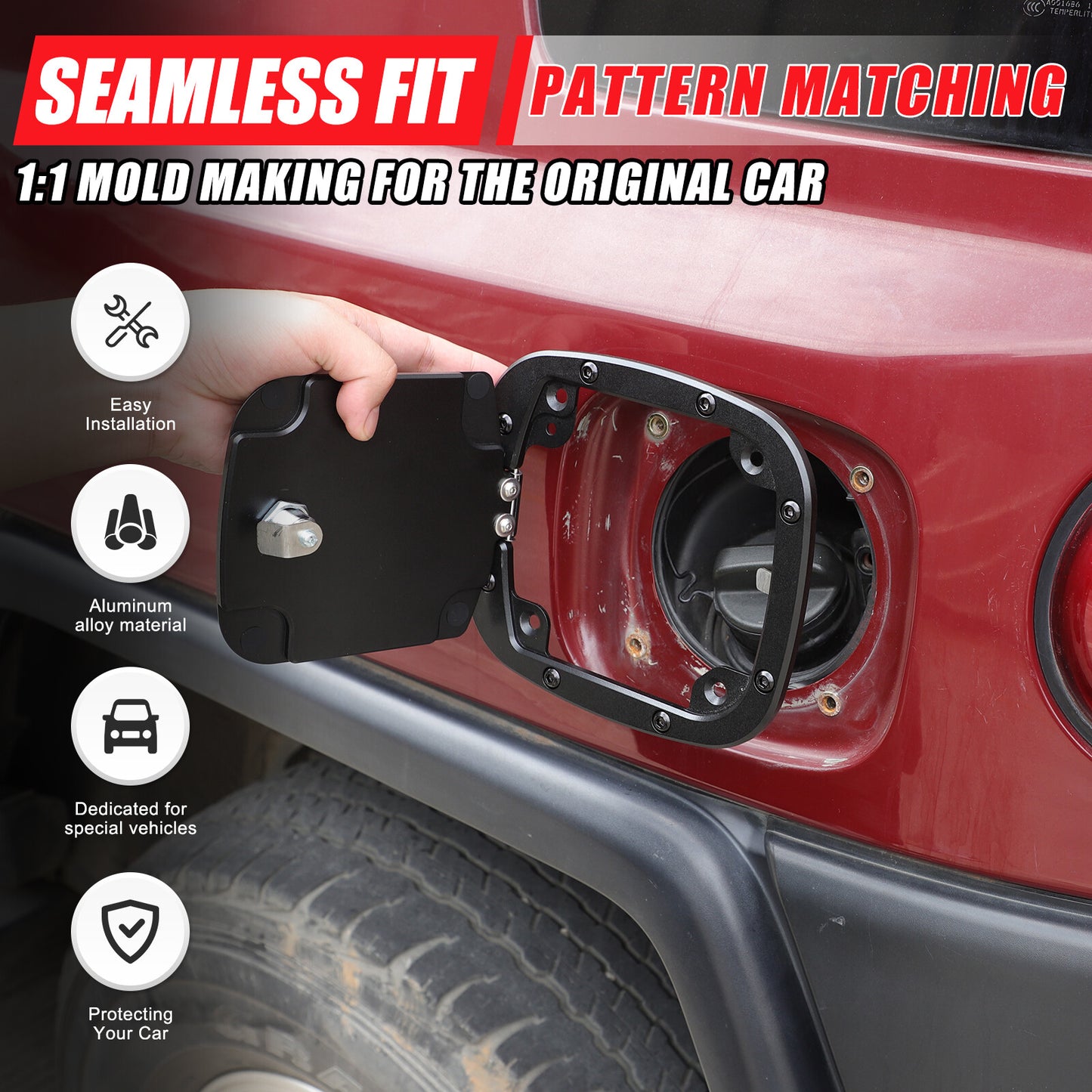 External door fuel tank fuel filler cap with key for FJ Cruiser n