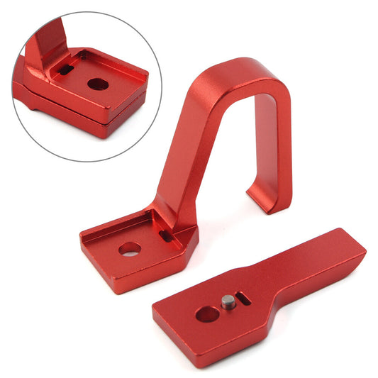 CNC Front Brake Cable Clamp Line Guide Red Fit for Yamaha YZ125 YZ250 YZ250F YZ80 85