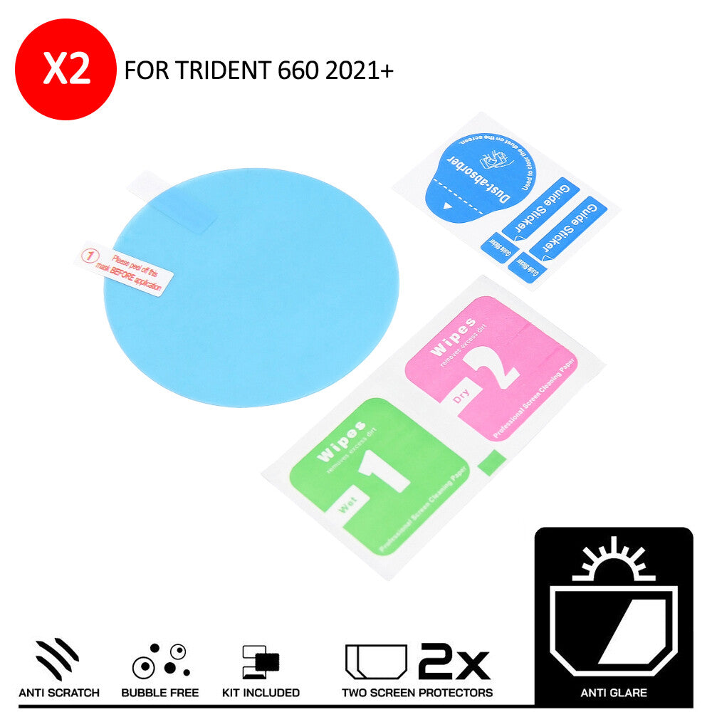 Motorcycle Accessories Electronic Dashboard HD Protective Film For Trident 660