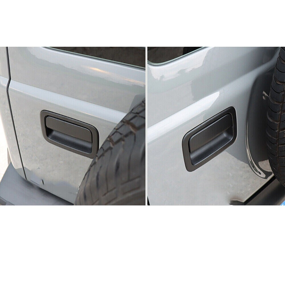 Black Tailgate Door Handle Decorative Cover for Suzuki for Jimny 2Door 4Door 2019+