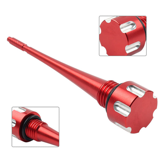 Red CNC Oil Dipstick Red for Lifan YX 125cc 140cc Engine Pit Dirt Bike Q