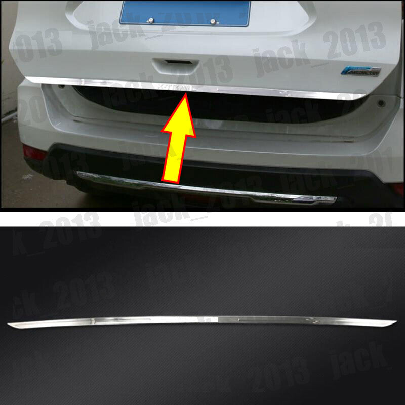 for Nissan Rogue X-Trail 2021-24 Steel REAR TRUNK TAIL GATE DOOR LID COVER TRIM