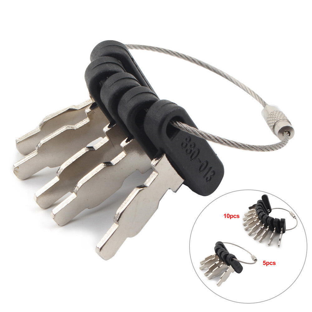 5pcs Ignition Keys Metal #35111-880-013 for Honda Generator & Power Equipment Q