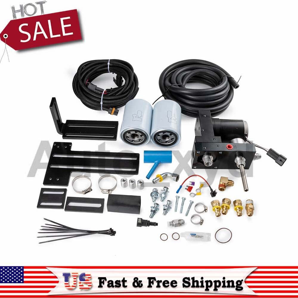 The 165GPH fuel booster pump system is suitable for Dodge for Ram Diesel vehicles manufactured in May 1998 - 2004, 2001, and 2002.